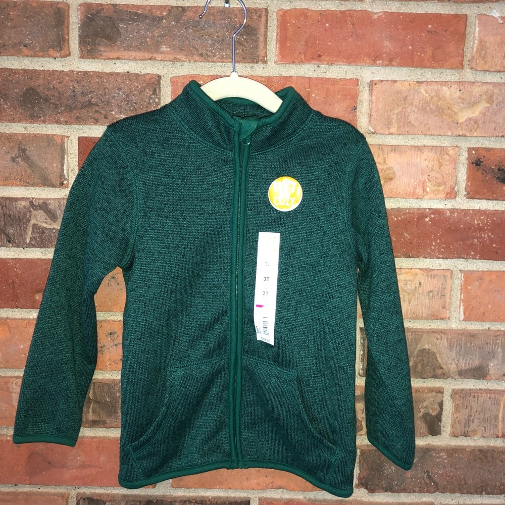 3T Jumping beans green jacket.